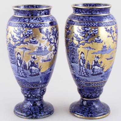 Vases Pair c1920s